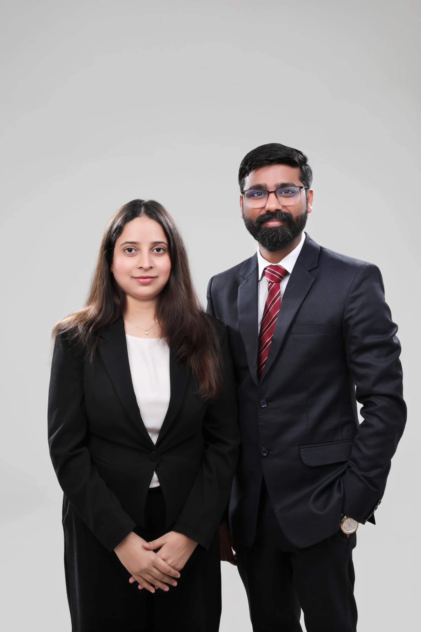 Advocates Prachika Agarwal and Himanshu Gupta