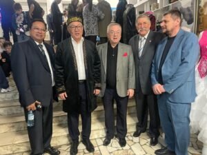 H.E. Yerlik Ali – Ambassador Extraordinary and Plenipotentiary of the Republic of Kazakhstan 🔹 H.E. Emil Rapcea – Former Ambassador Romania in Nigeria, Moscow and Ukraine H.E. Vali Nistor – Former Ambassador to India, Malaysia and Kuwait 🔹 Respected Mr Albu Alin Marius – Vice President of the Union of Bilateral Chambers of Commerce from Romania in India