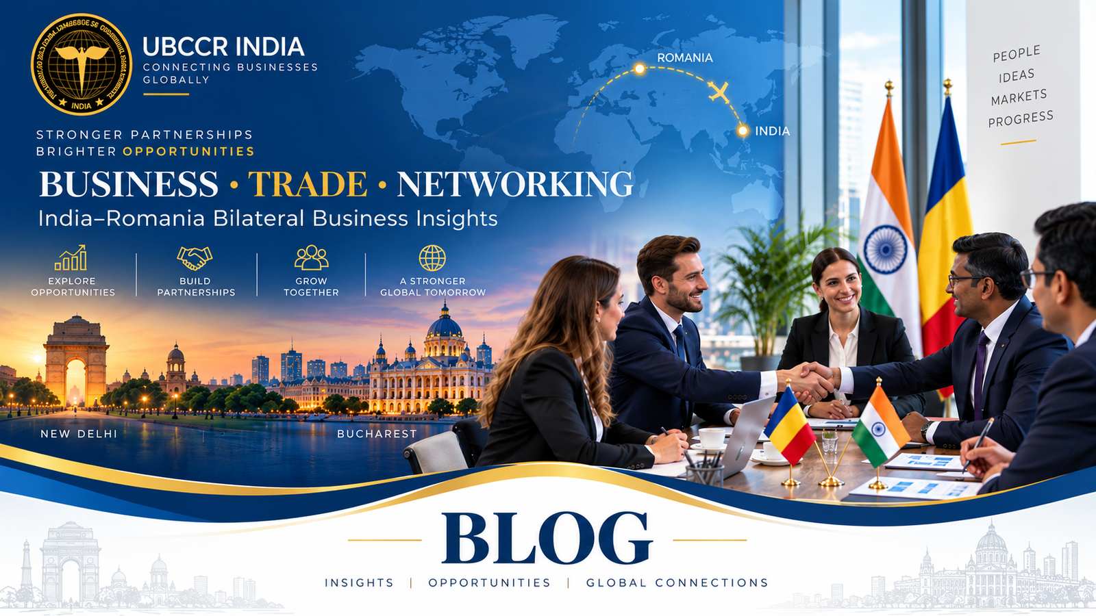 UBCCR India blog featuring India Romania business partnerships and global opportunities