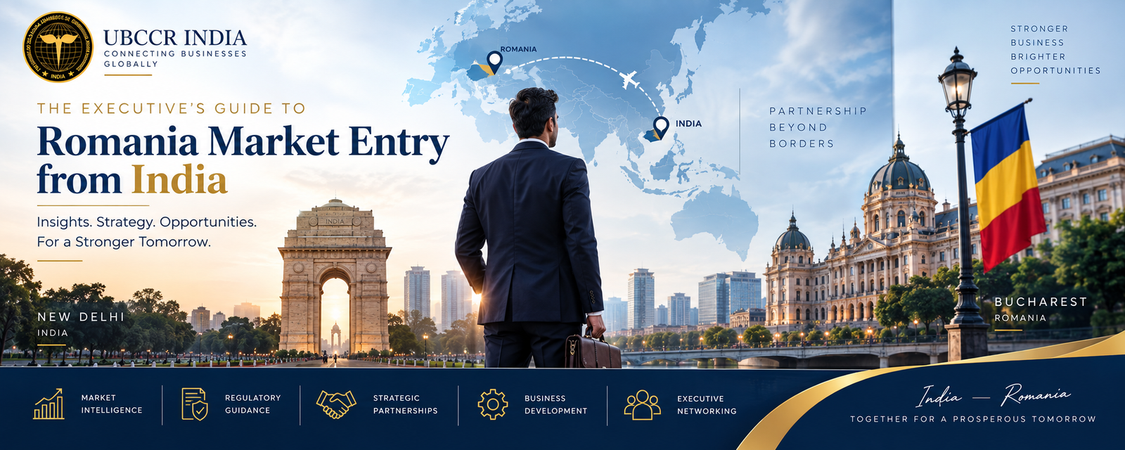 Romania market entry from India for business expansion and investment